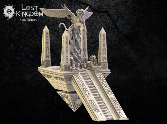 Criosphinx On Amun-Re Temple, Lost Kingdom Miniatures