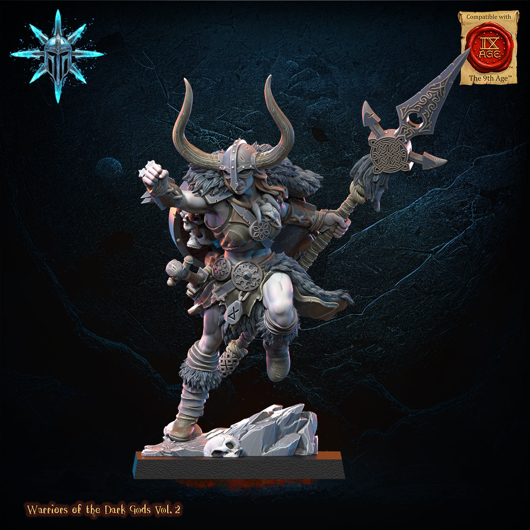 Barbarian Chief, Lost Kingdom Miniatures