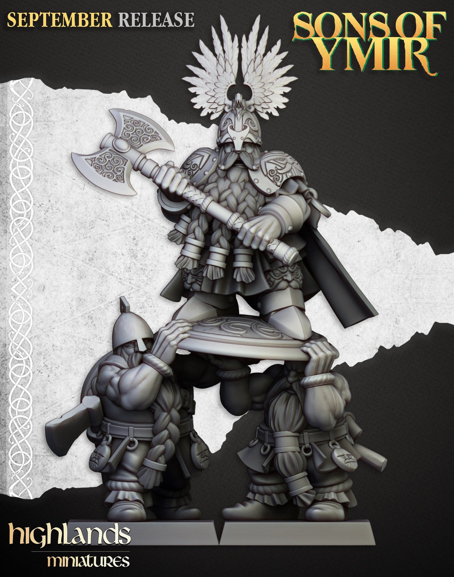 King Ulric of Thrym-Heim, Highlands Miniatures
