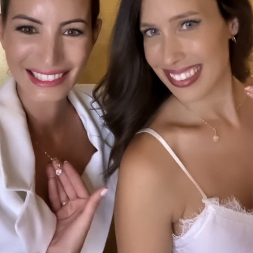 Collar Corazón Brillante