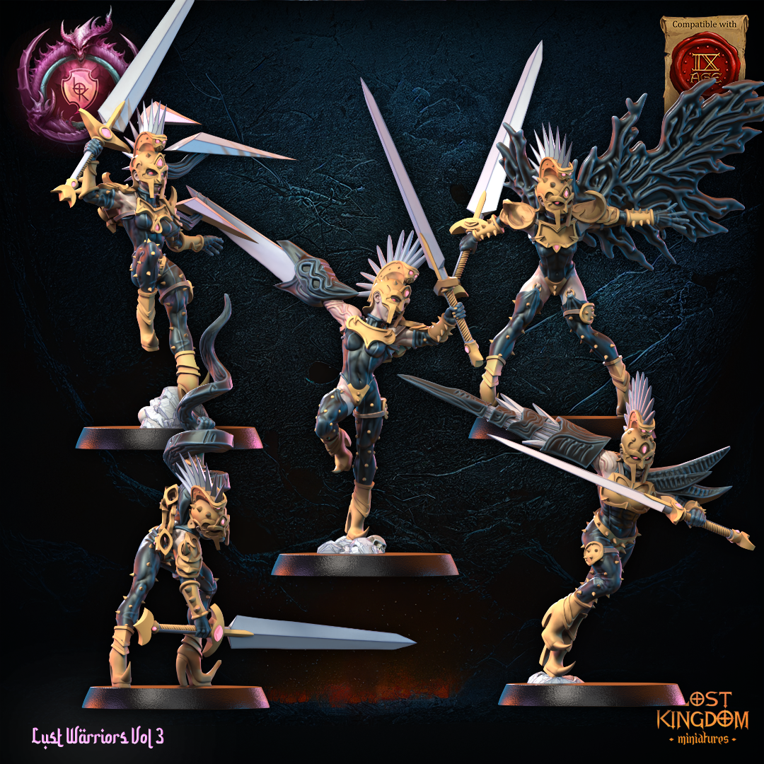 Lust Fallen, Lost Kingdom Miniatures