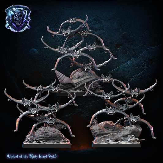 Bat Manta Swarms, Lost Kingdom Miniatures