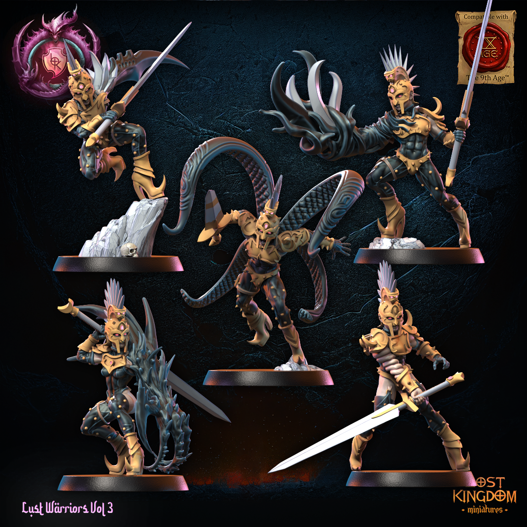 Lust Fallen, Lost Kingdom Miniatures