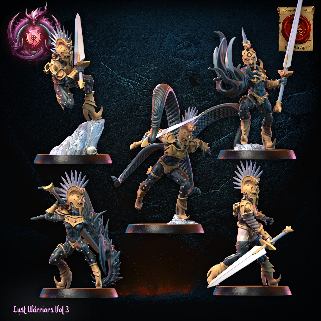 Lust Fallen, Lost Kingdom Miniatures
