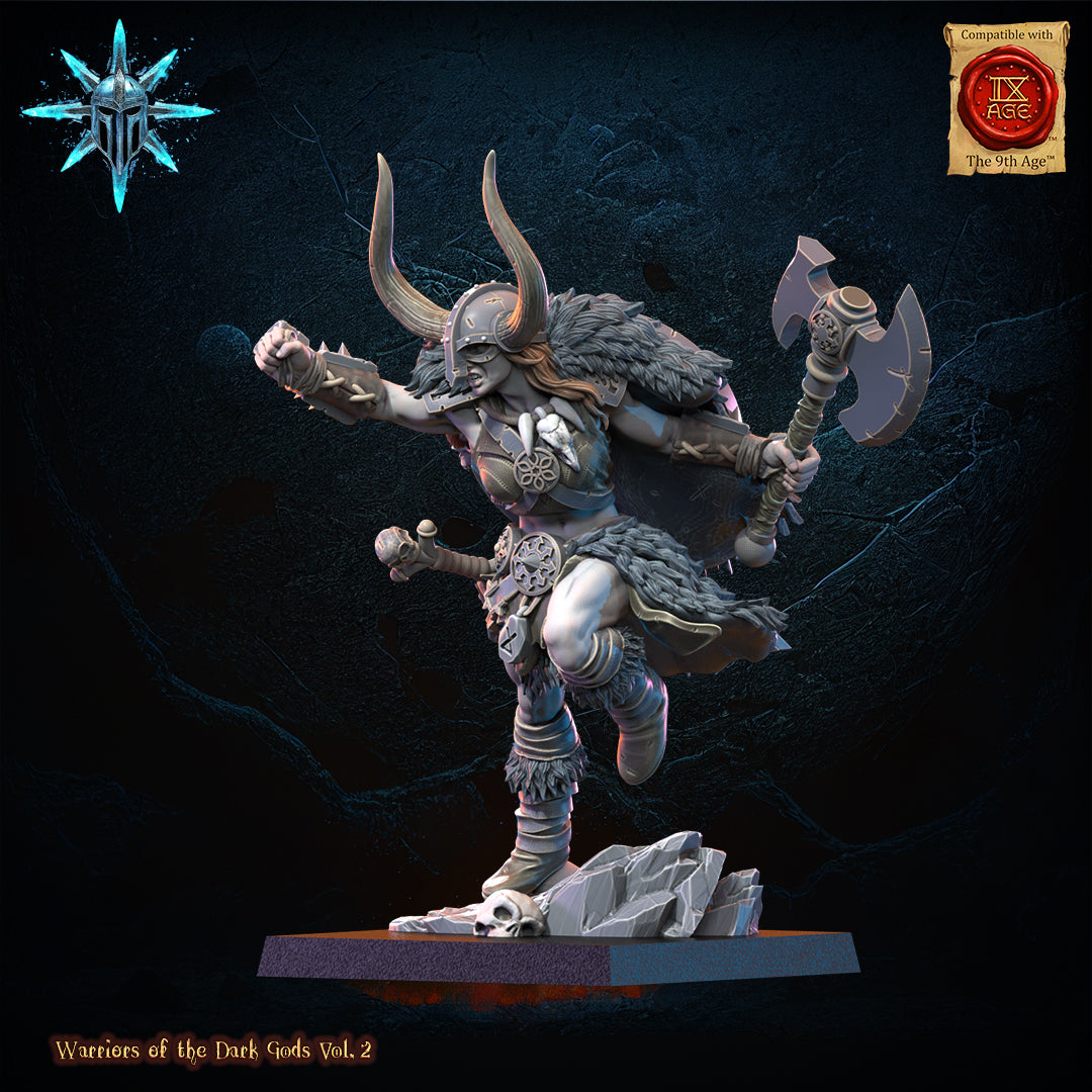 Barbarian Chief, Lost Kingdom Miniatures