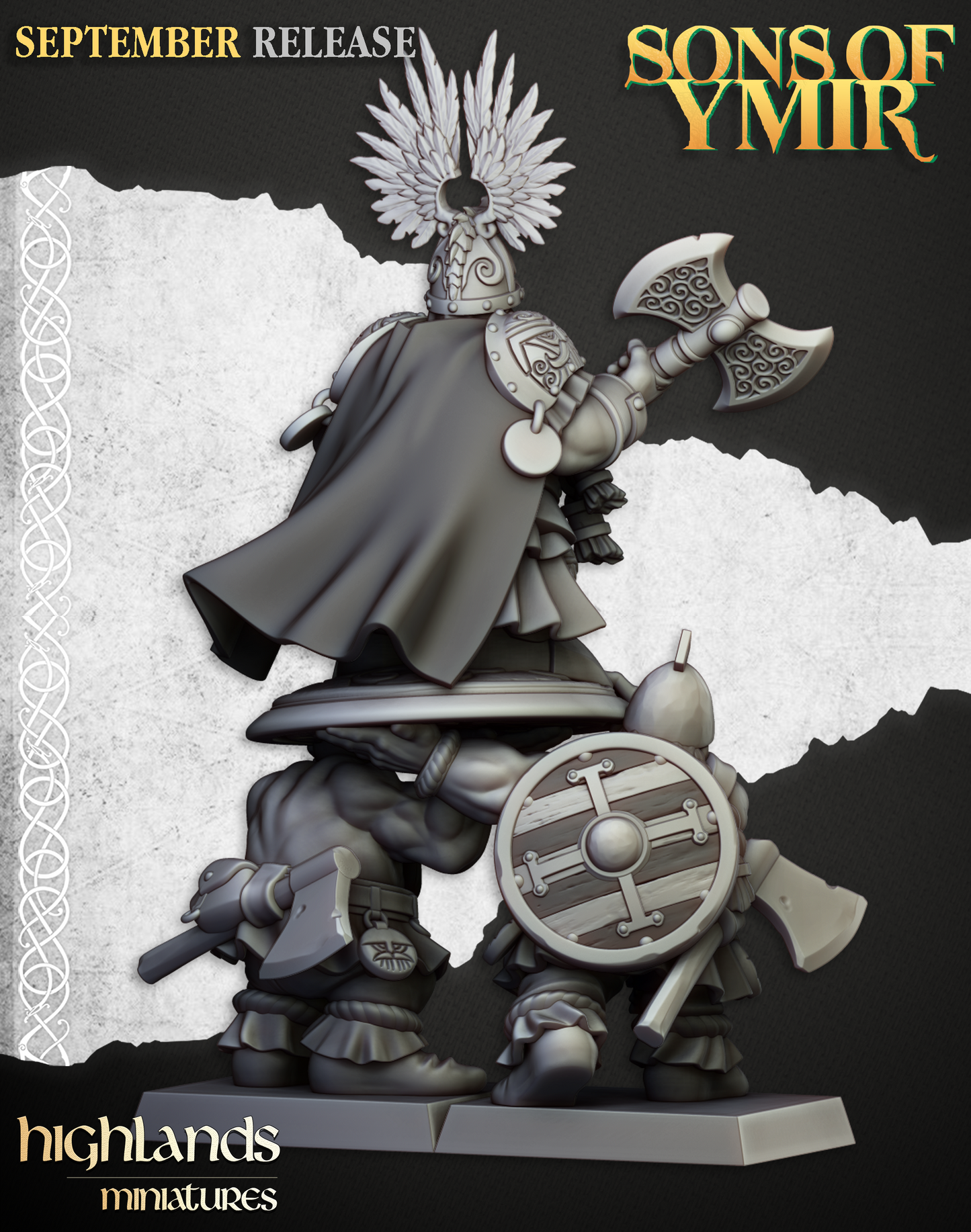 King Ulric of Thrym-Heim, Highlands Miniatures