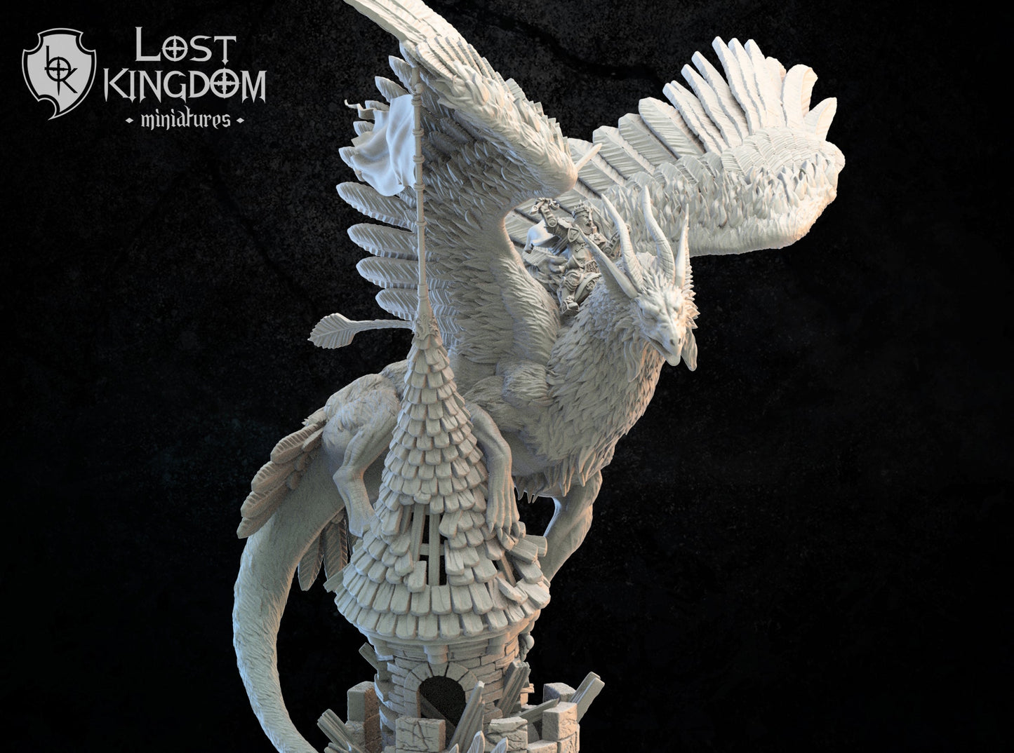 Allard, King Of Mercia, Lost Kingdom Miniatures