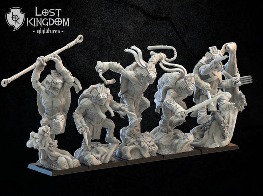 Cowabunga Ayotl Squad, Lost Kingdom Miniatures