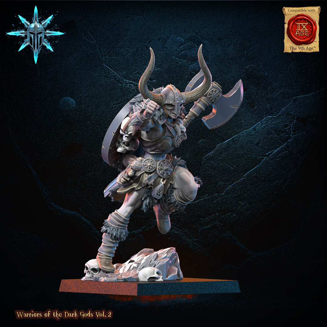 Barbarian Chief, Lost Kingdom Miniatures