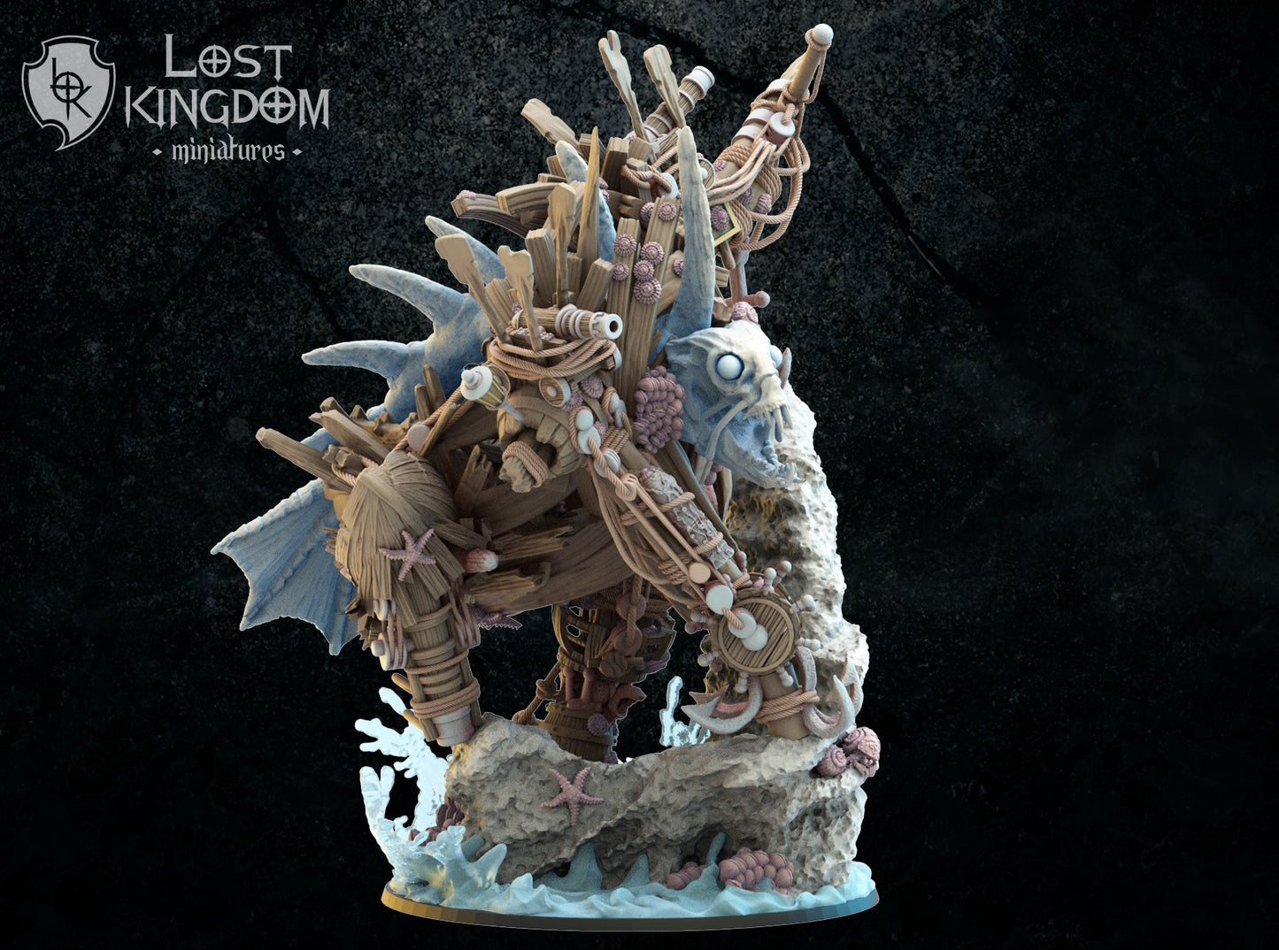 Abyssal Golem, Lost Kingdom Miniatures