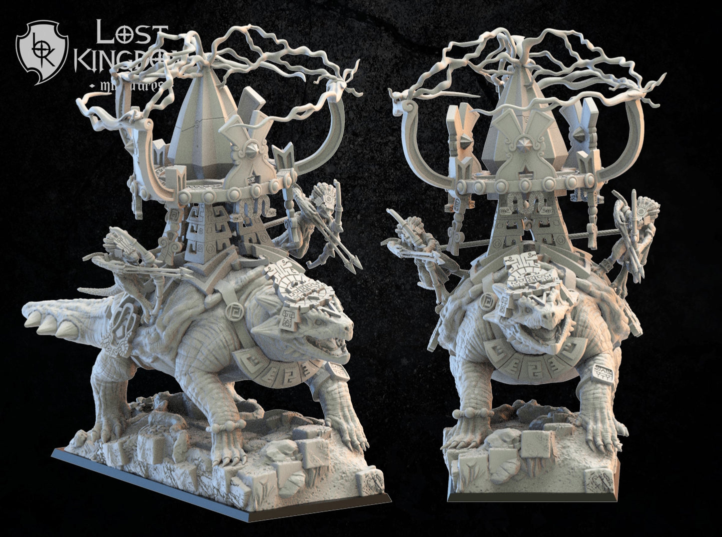 Ayokalotl Lightning Engine, Lost Kingdom Miniatures