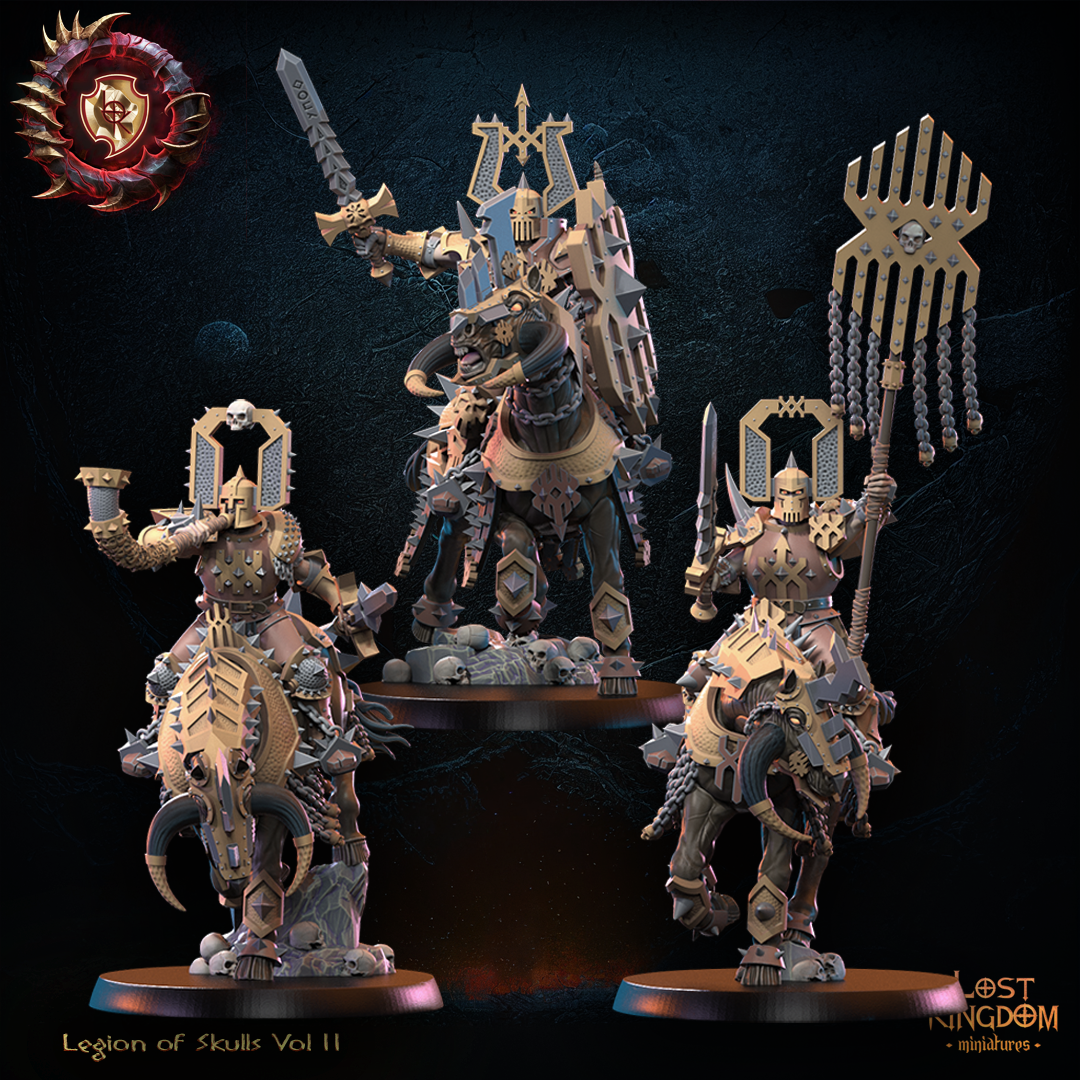 Skull Knights Collectors, Lost Kingdom Miniatures