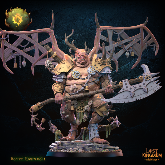 N'Elkor, Rotten Daemon Prince, Lost Kingdom Miniatures