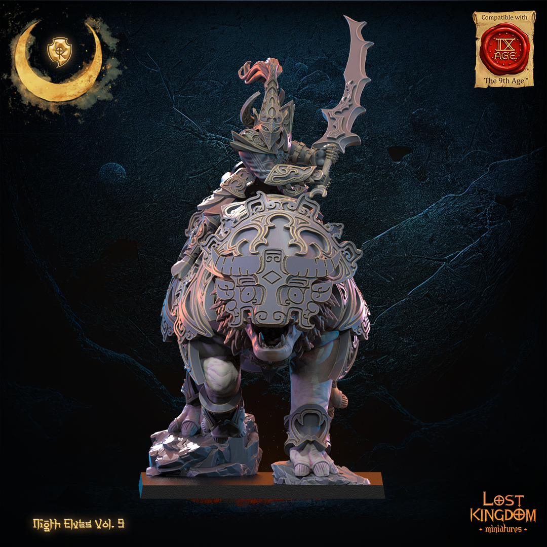 Baihu, Tsurugi Hero on Tao Tie, Lost Kingdom Miniatures