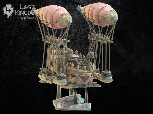 Fugl Airship, Lost Kingdom Miniatures