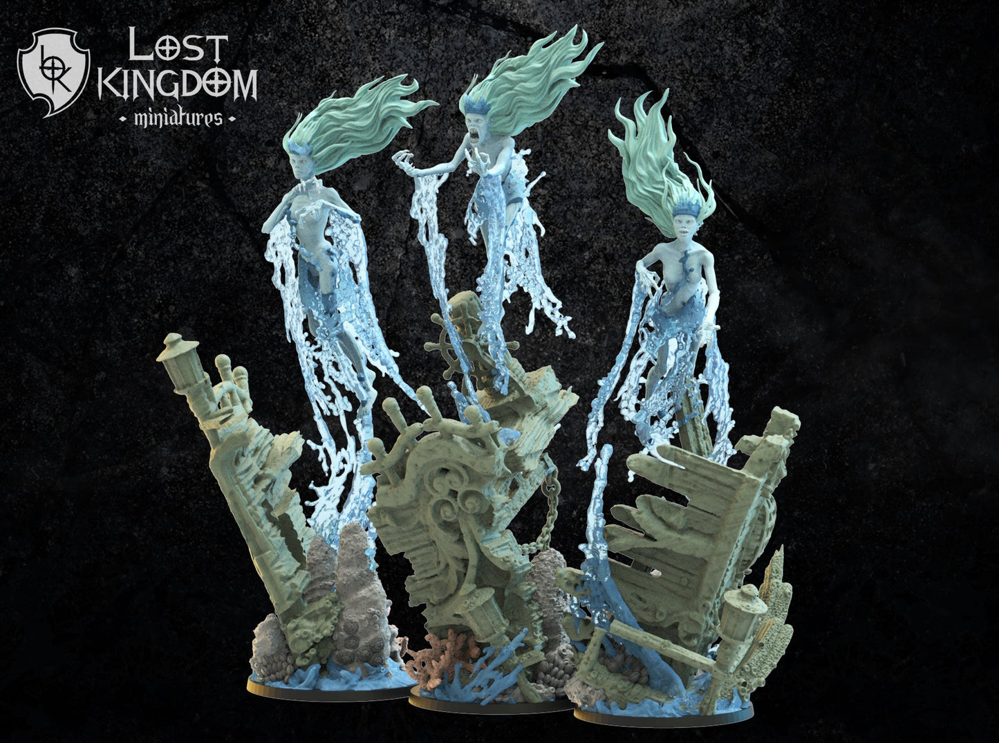 Shipwreck Screamers, Lost Kingdom Miniatures