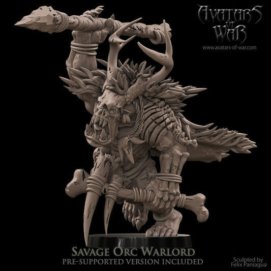 Feral Orc Warlord B, Avatars of War