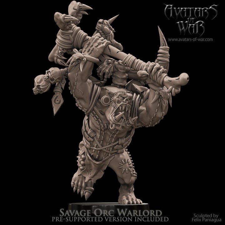 Feral Orc Warlord A, Avatars of War
