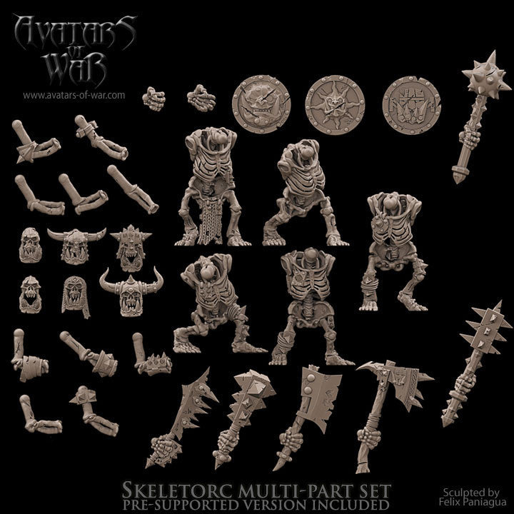 Orcs Skeleton, Avatars of War