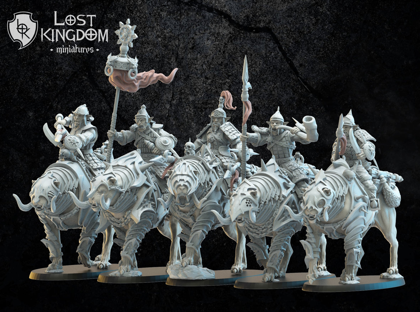 Mongobbo Knights, Lost Kingdom Miniatures