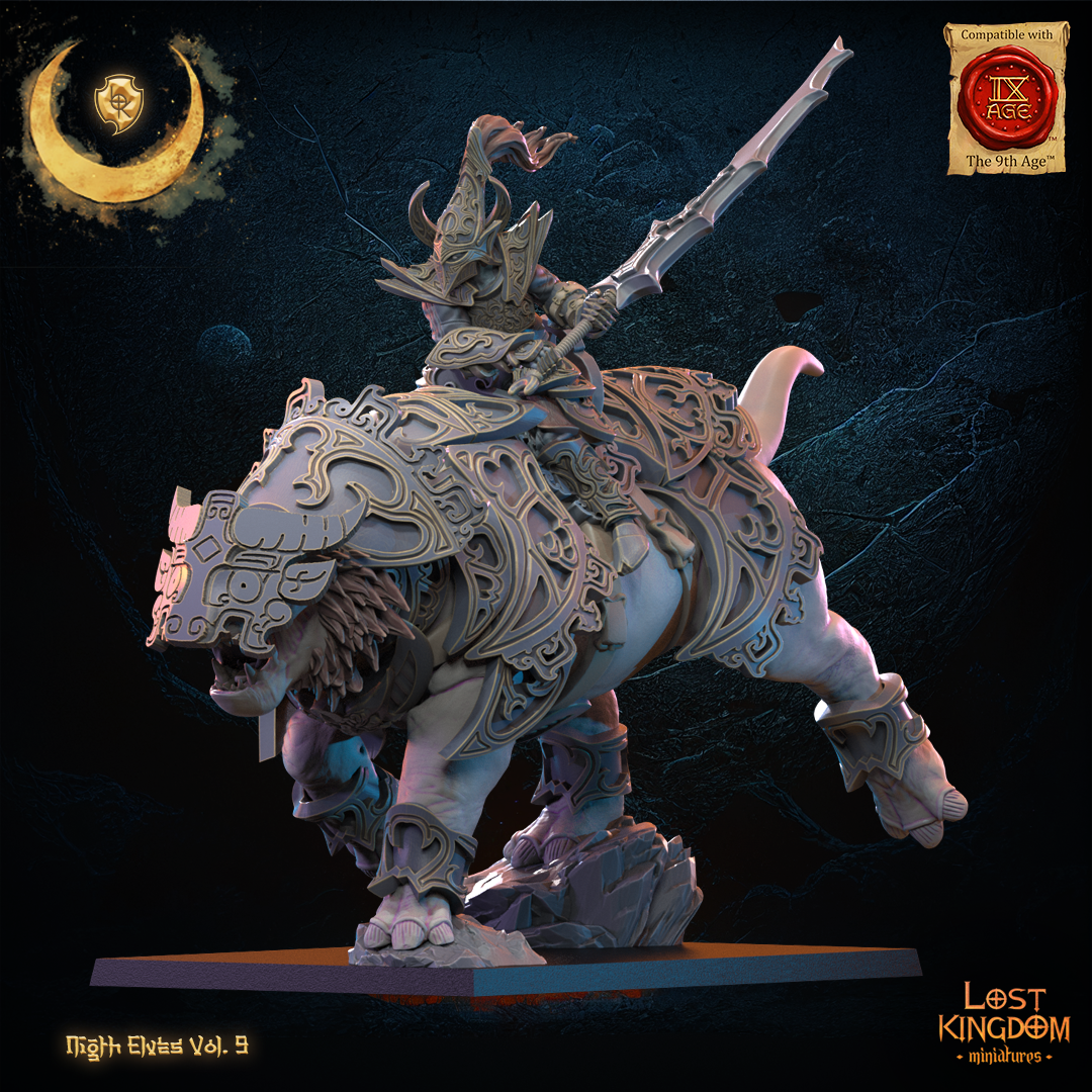 Baihu, Tsurugi Hero on Tao Tie, Lost Kingdom Miniatures