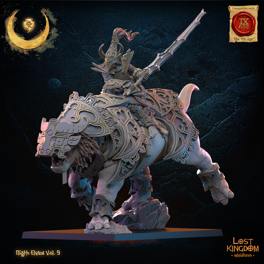 Baihu, Tsurugi Hero on Tao Tie, Lost Kingdom Miniatures