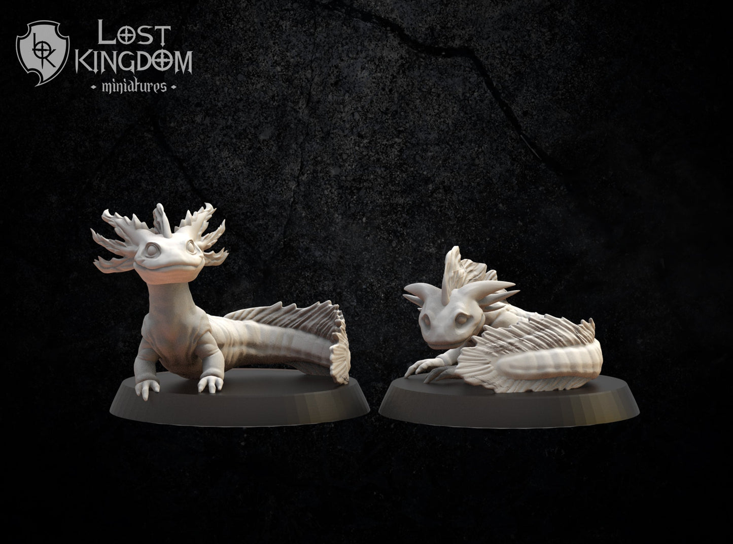 Tlemiahuatl, salamanders, Lost Kingdom Miniatures