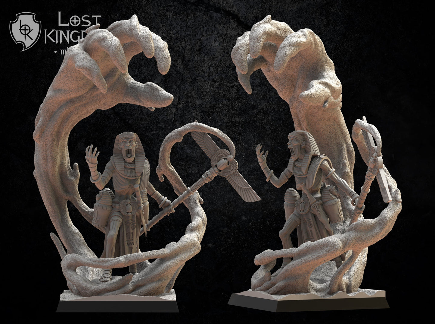 Canopic Sorcerer, Lost Kingdom Miniatures