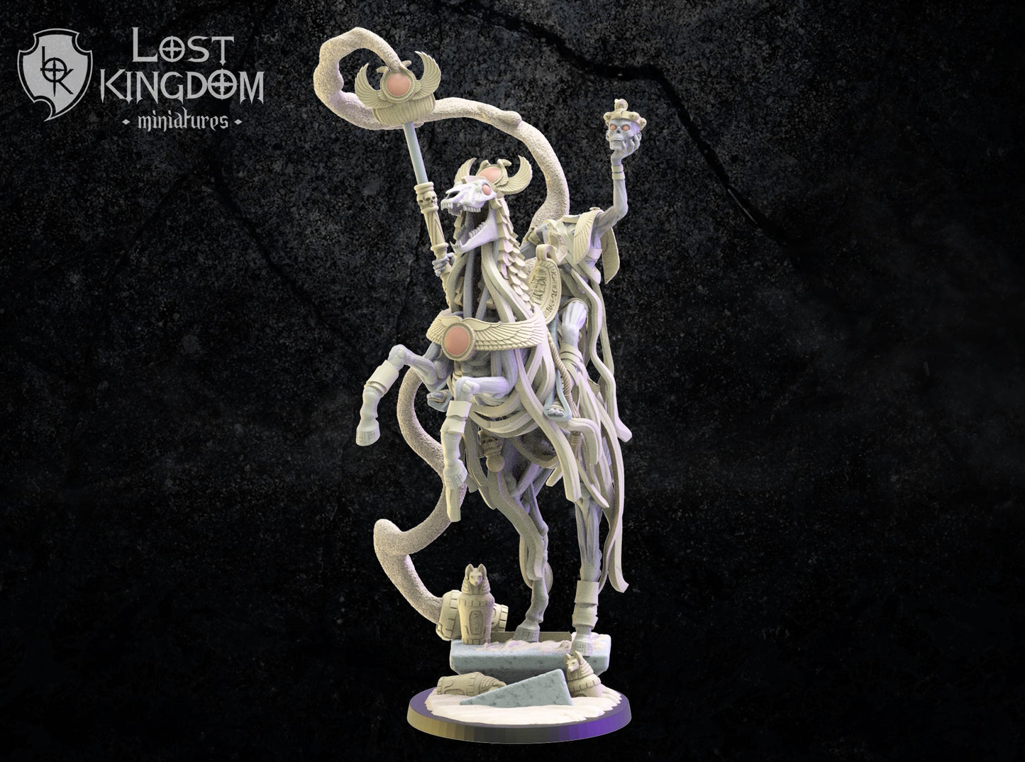 Seb, Headless Sorcerer, Lost Kingdom Miniatures