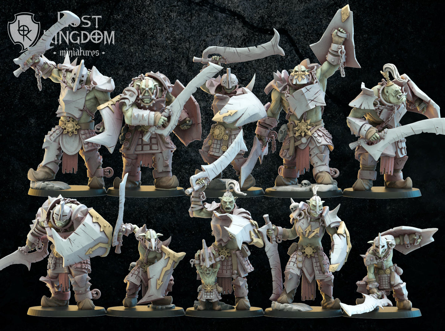Urk Slaves, Lost Kingdom Miniatures
