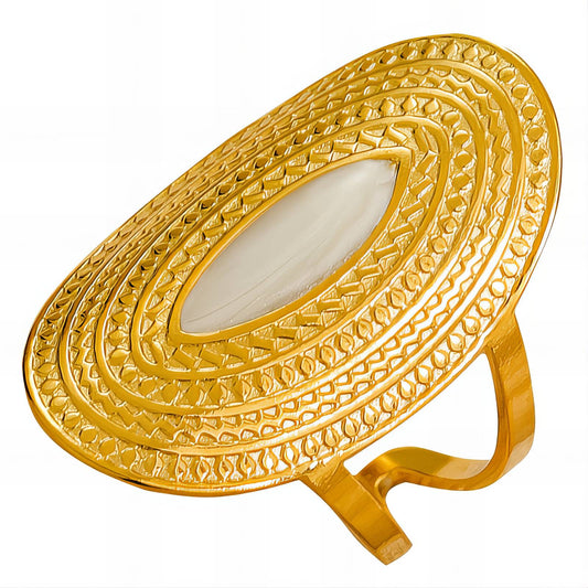 Celeste Ring – Sculpted Waves