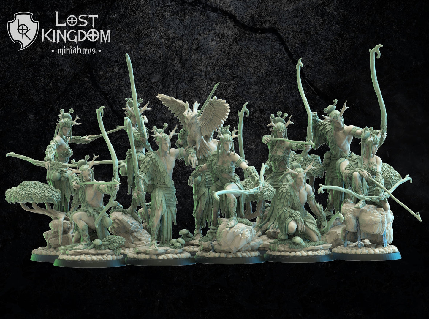 Sakura Archers, Lost Kingdom Miniatures