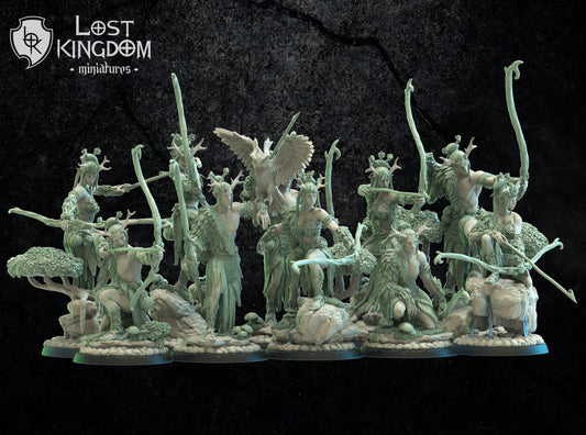 Sakura Archers, Lost Kingdom Miniatures