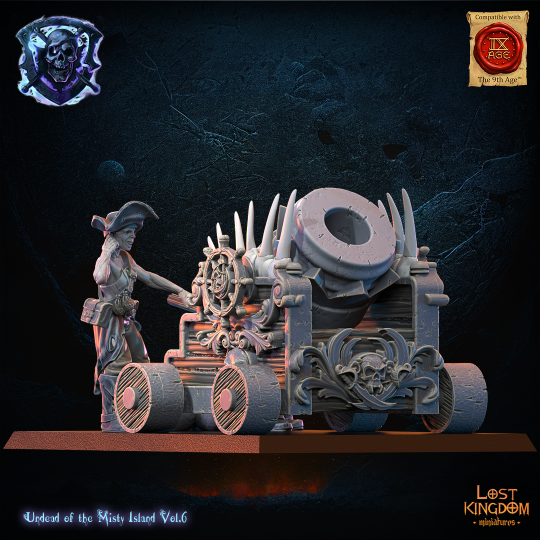 Abyssal Mortar, Lost Kingdom Miniatures