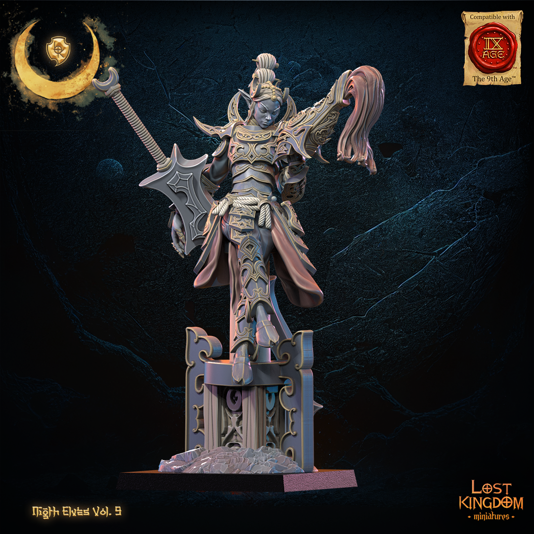 Tsurugi Heroine, Lost Kingdom Miniatures
