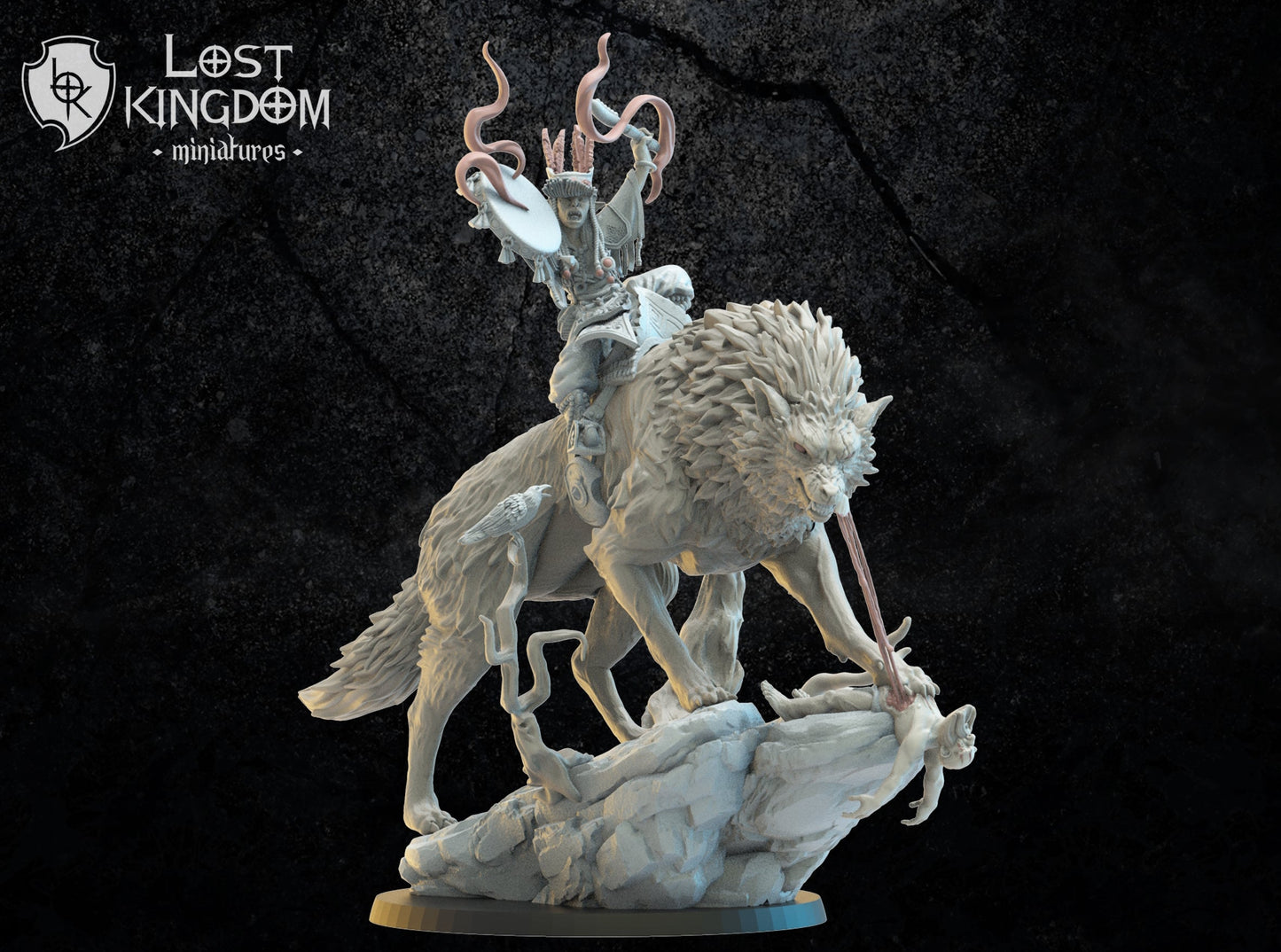 Abijiya, Mother Shaman On Чoho, Lost Kingdom Miniatures