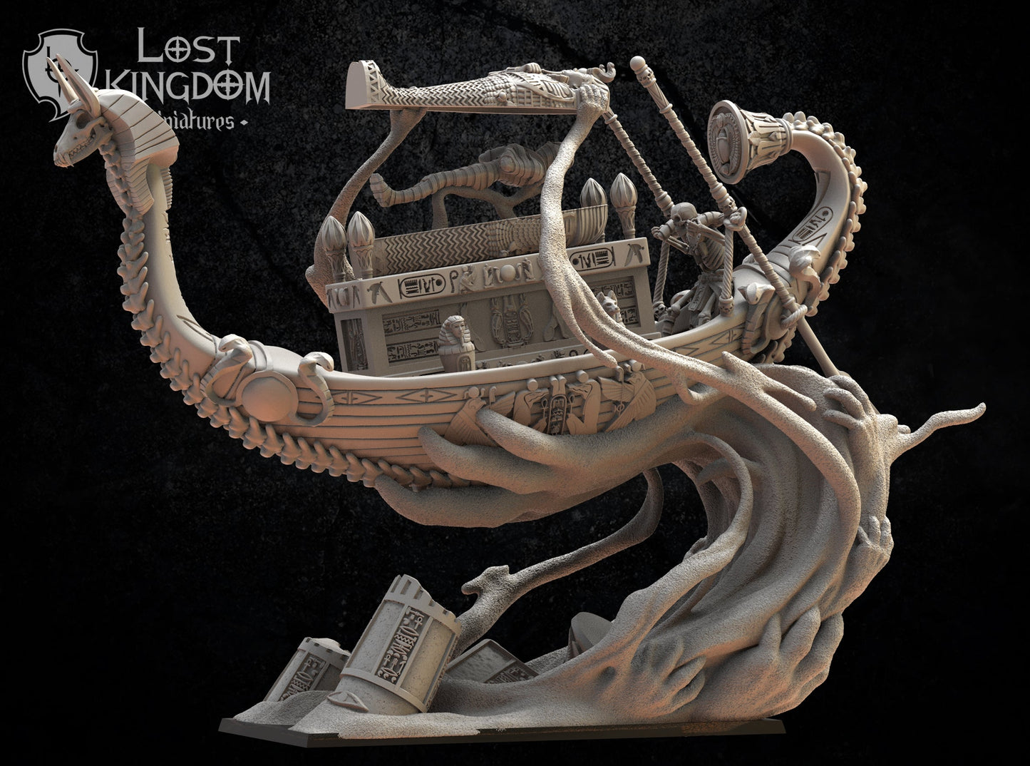 Kufu Ship, Lost Kingdom Miniatures