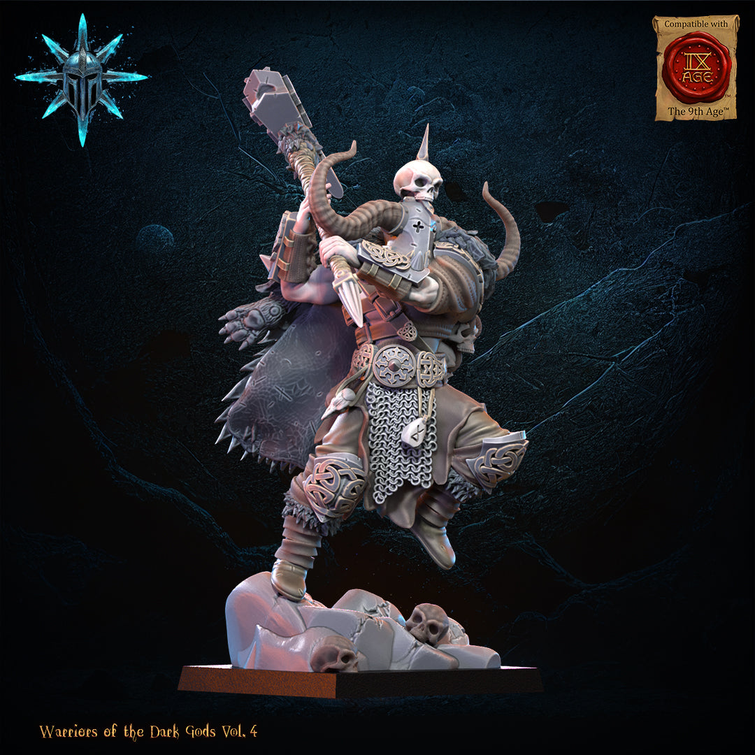 Heavy Weapon Barbarian Chief, Lost Kingdom Miniatures