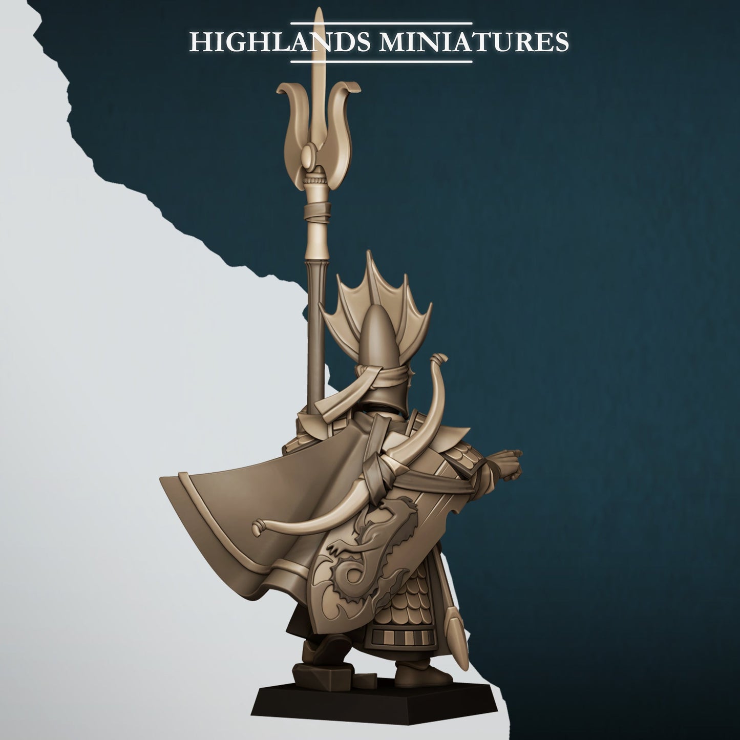 Aegean Elf Lord of the Sea, Highlands Miniatures