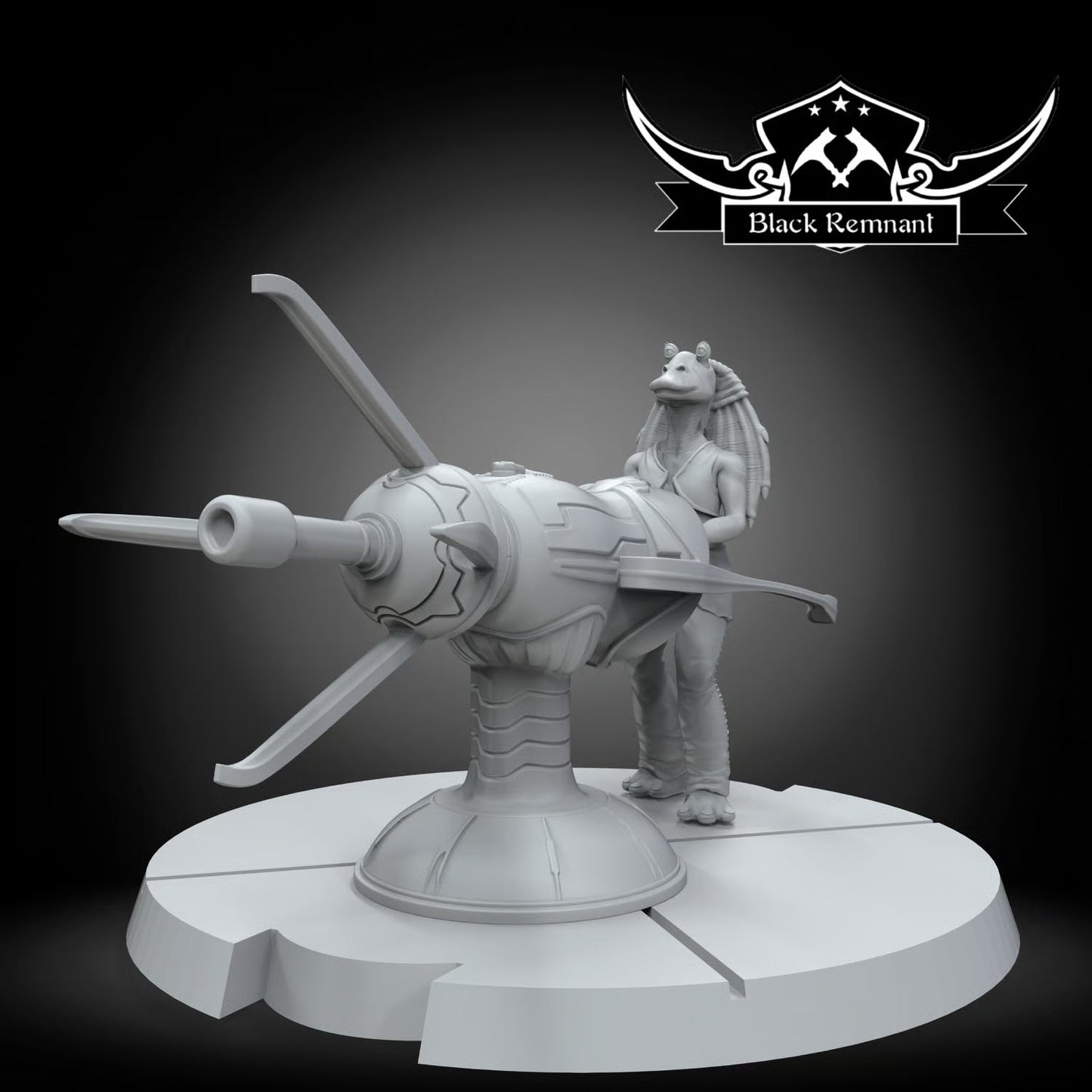 Aquatic alien assault canon, Black Remnant