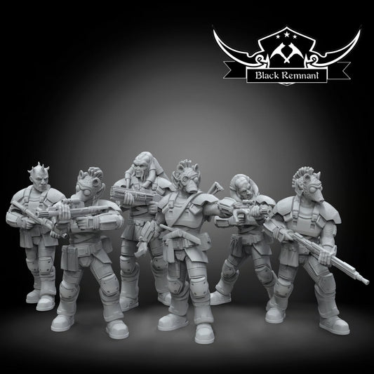 Armored syndicate soldiers, Black Remnant
