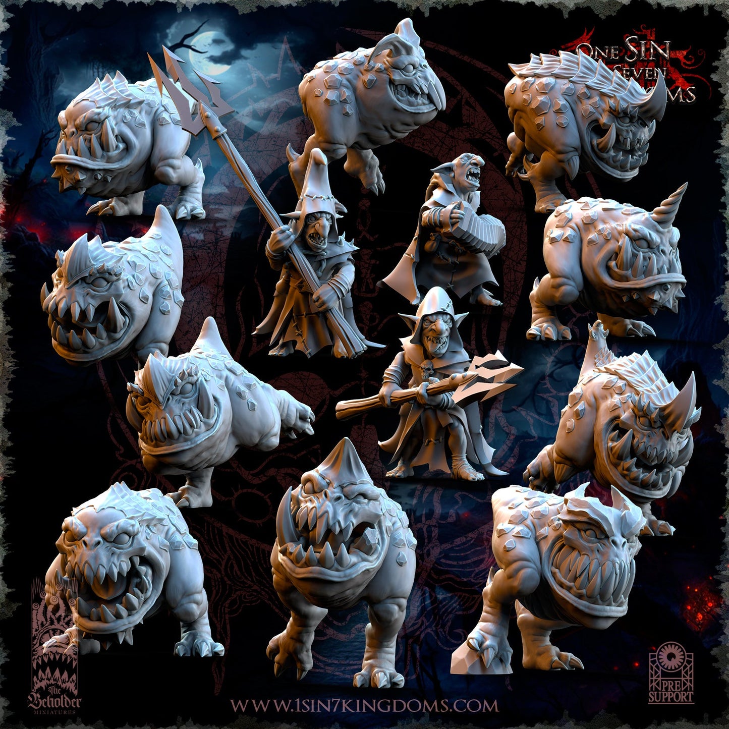 Kavehorrors Whisperers, The Beholder Miniatures