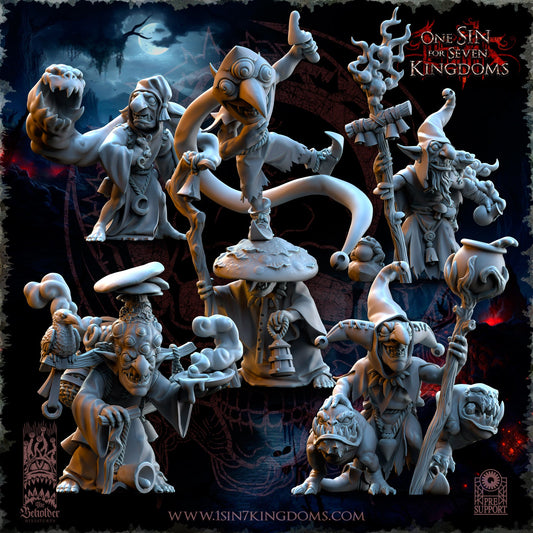 Mushroom Eaters, The Beholder Miniatures