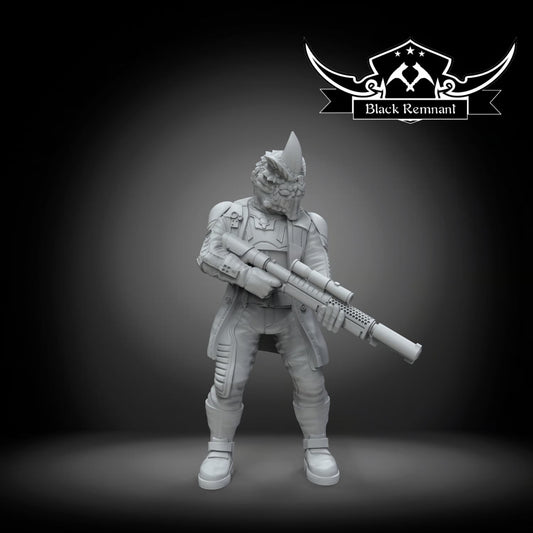 Blue horned general, Black Remnant