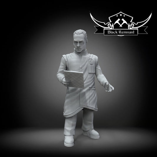 Brilliant starship doctor, Black Remnant