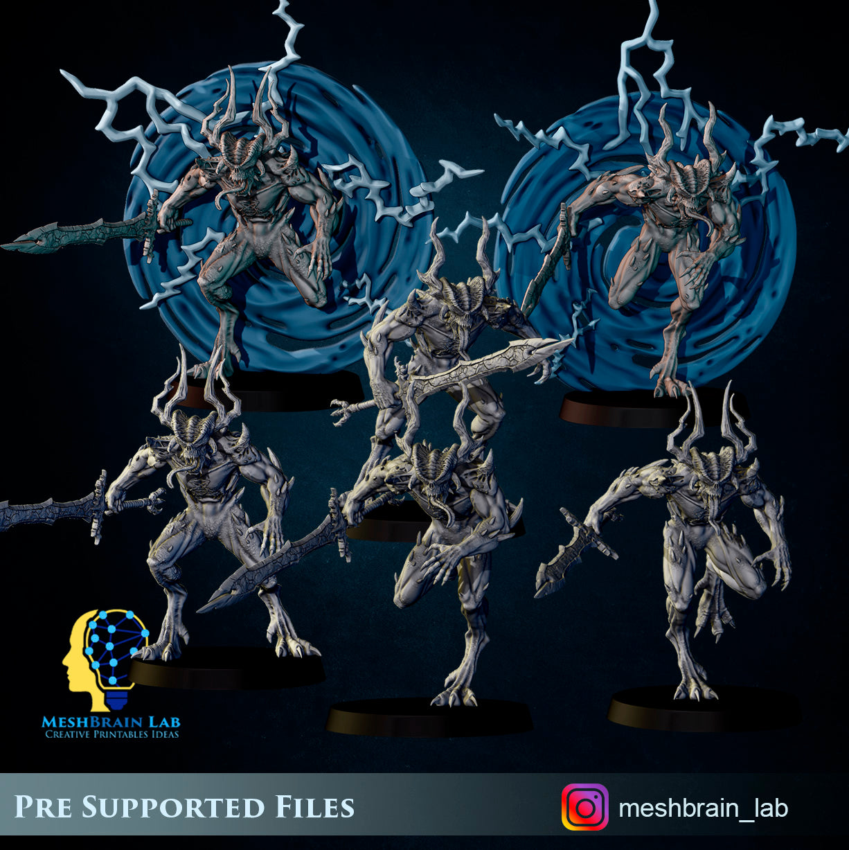 Chaos Warp Demons Squad, MeshBrain Lab