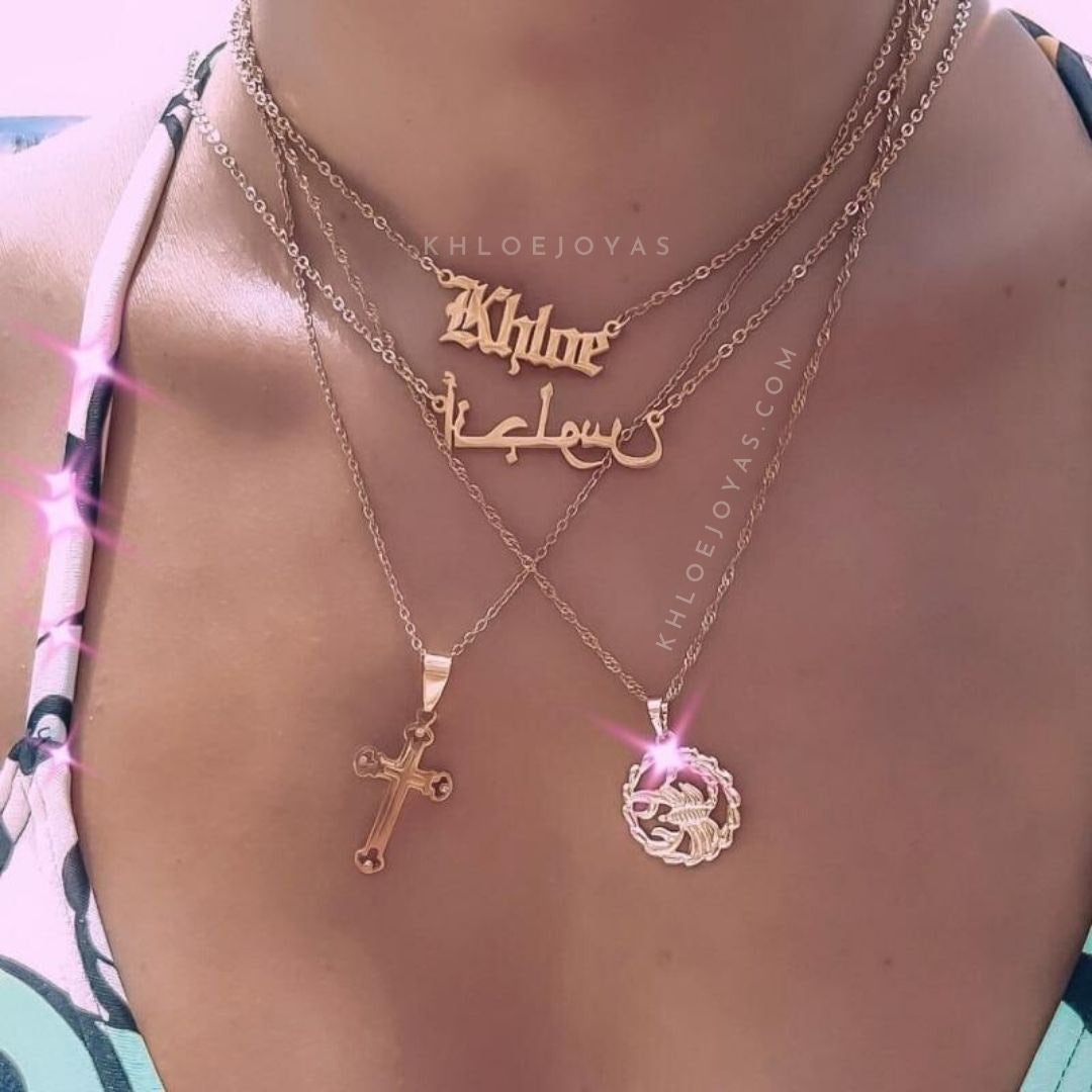 Collar Flaming Zodiac
