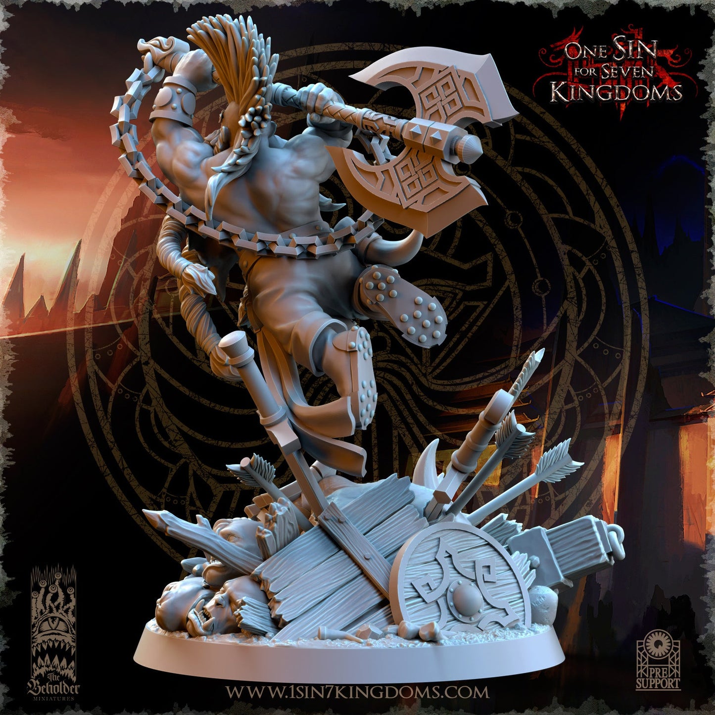 Glaruck Possessed Graymil, The Beholder Miniatures