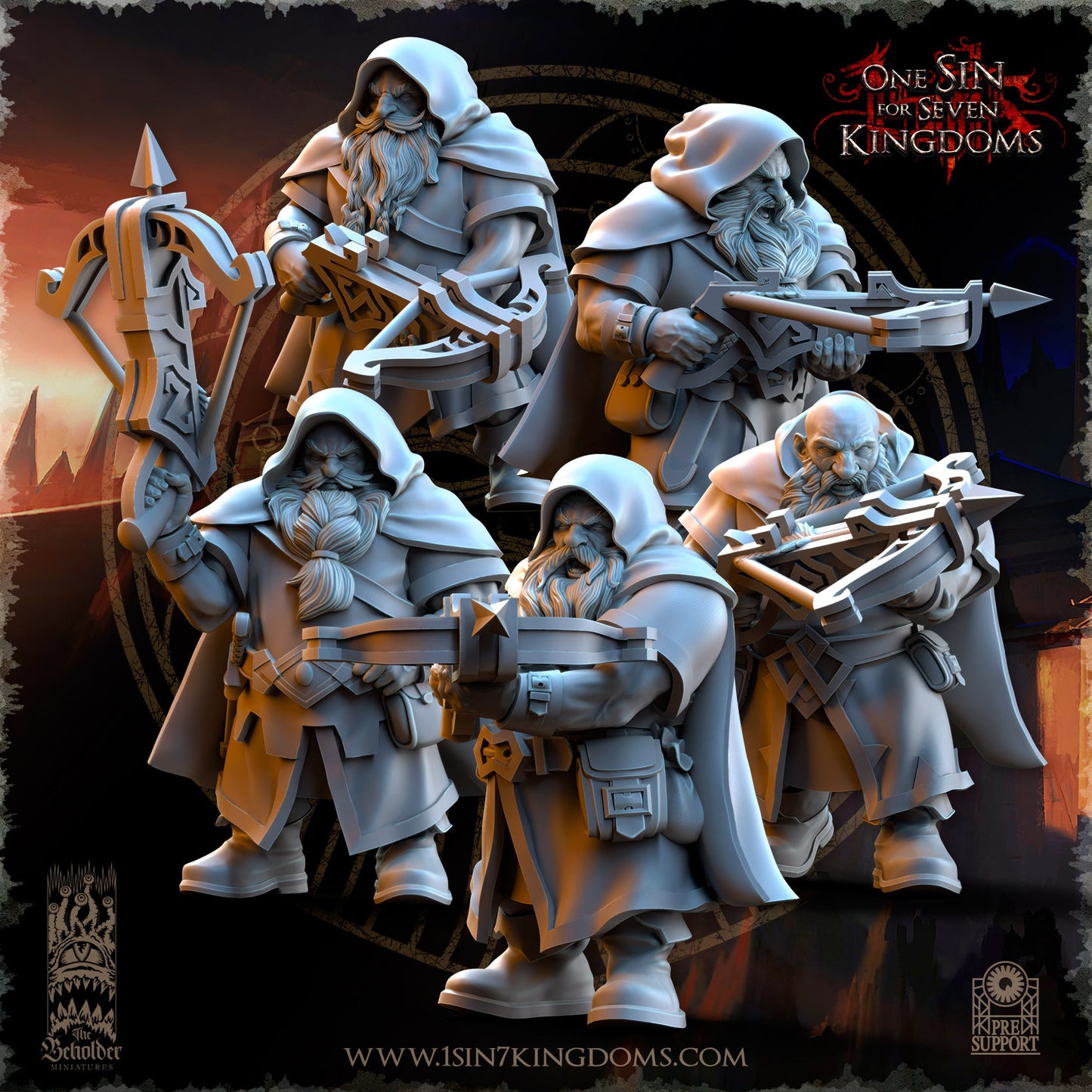 Sharpshooters, The Beholder Miniatures