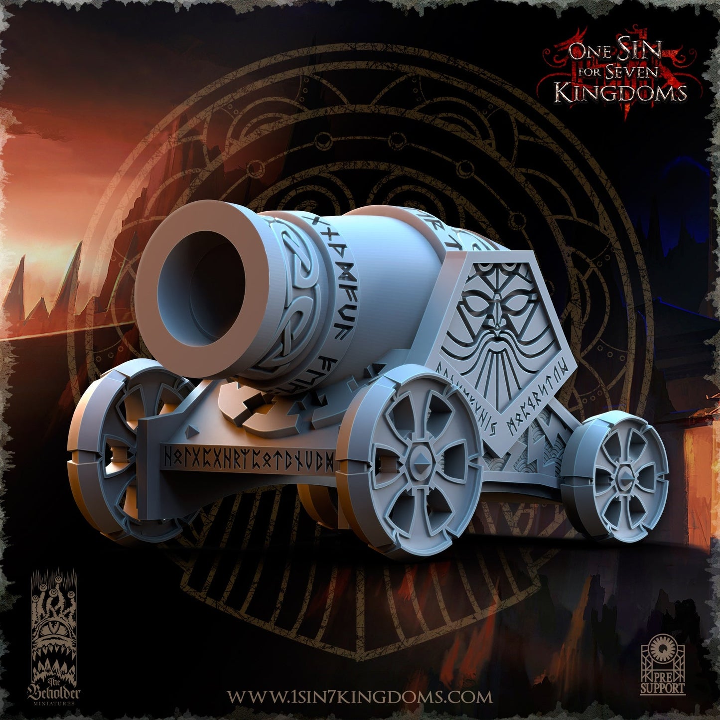Thunder Cannon, The Beholder Miniatures